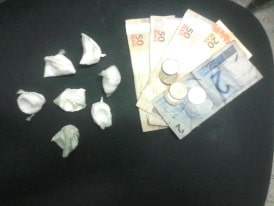 dinheiro e drogas