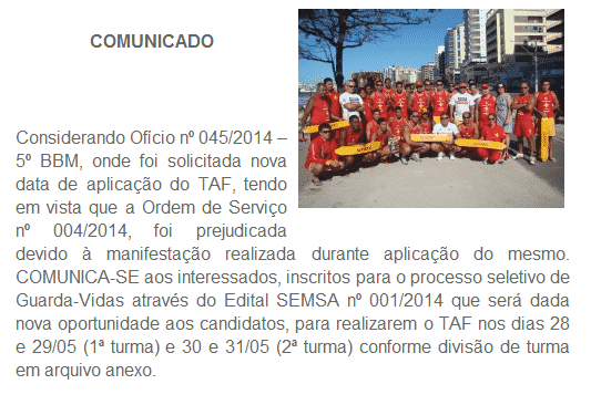 COMUNICADO