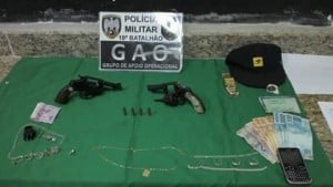 A apreensão aconteceu na região conhecida como Al Qaeda. Foto: Polícia Militar
