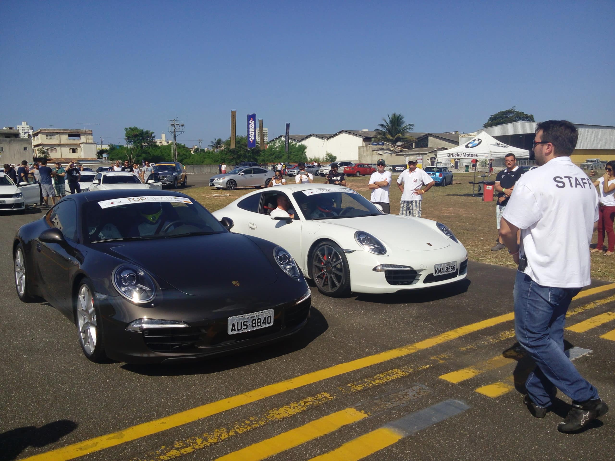 Marcos Hygino, empresário e um dos responsáveis pelo evento, disse que é uma oportunidade para os proprietários de carros super esportivos usufruírem dos seus possantes em local seguro.