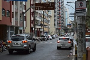 Além da abertura do inquérito, a cobrança da tarifa do rotativo no balneário, que começaria no dia 20 de Maio, foi suspensa pela Prefeitura e não existe previsão para o início. Foto: Vinícius Rangel.