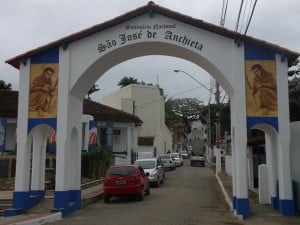O destino final é no Santuário Nacional de São José de Anchieta, em Anchieta.