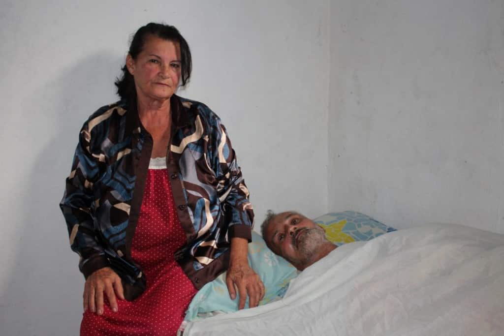Dona Laila abrigou um estranho dentro da própria casa. foto: João Thomazelli/Portal 27