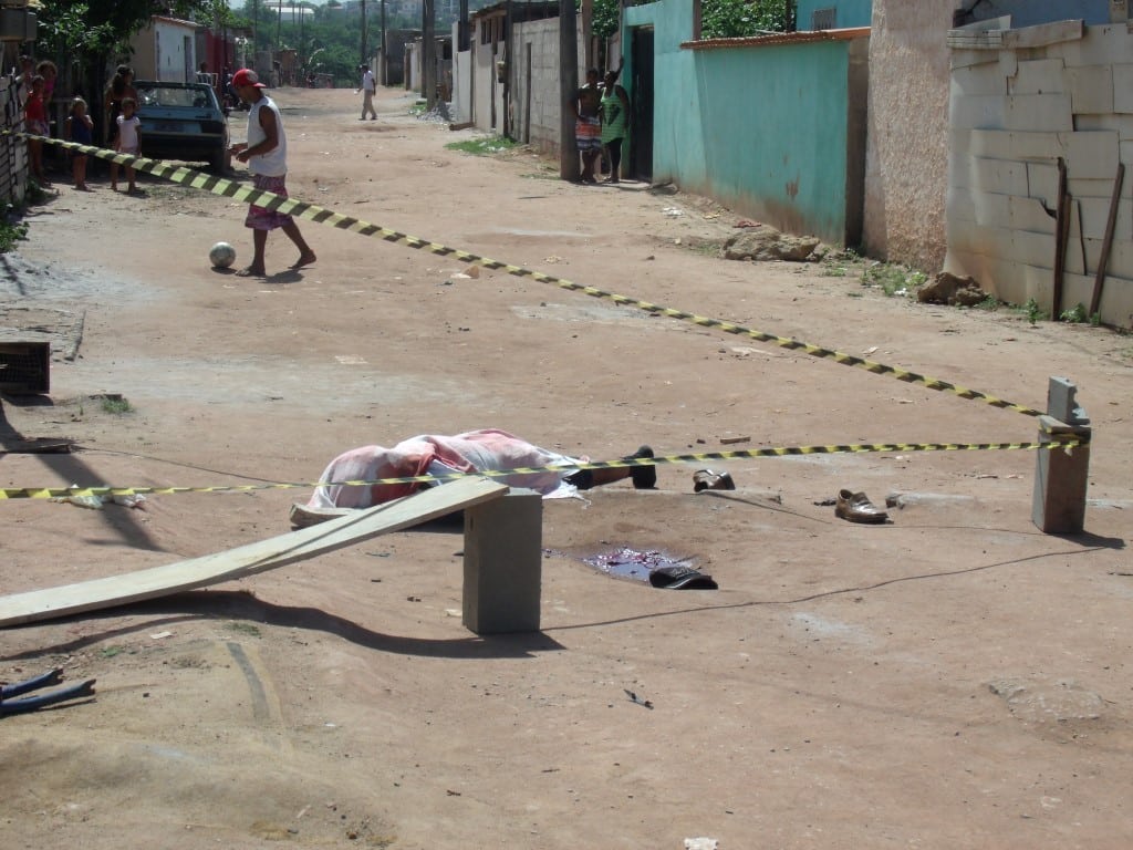 O corpo de José Geraldo foi encontrado por moradores que não souberam dar detalhes do crime. foto: João Thomazelli/Portal 27