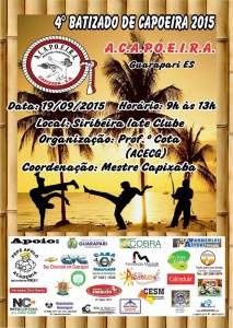 batizado de capoeira