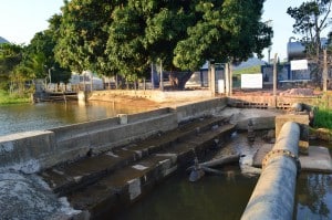 Durante a alta temporada, a Companhia Espírito Santense de Saneamento (Cesan) consegue captar até 700 litros com a ajuda do Rio Benevente de Anchieta.