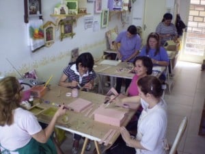 aula artesanato