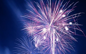 fogos de artificio