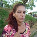 "eu acho uma falta de vergonha da prefeitura", declara Renata Pereira. Foto: João Thomazelli/Portal 27