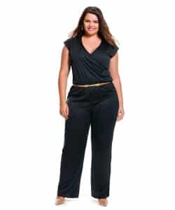 macacão casual moda plus size