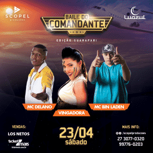 baile do comandante luazul