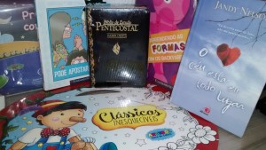 sorteio livros