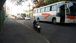 manifestação ônibus intermunicipais rodoshopping