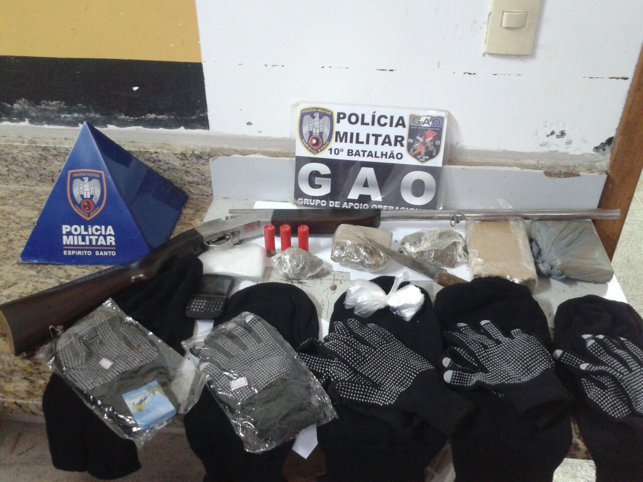 droga espingarda