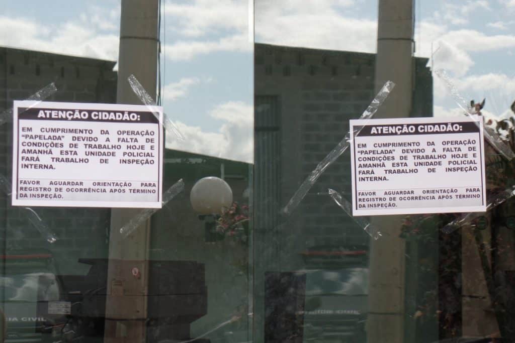 Quem procurar a delegacia nesta quarta e quinta-feira não conseguirá atendimento. Foto: João Thomazelli/Portal 27