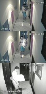 O homem se passou por inquilino, mas roubou uma tv do apartamento.