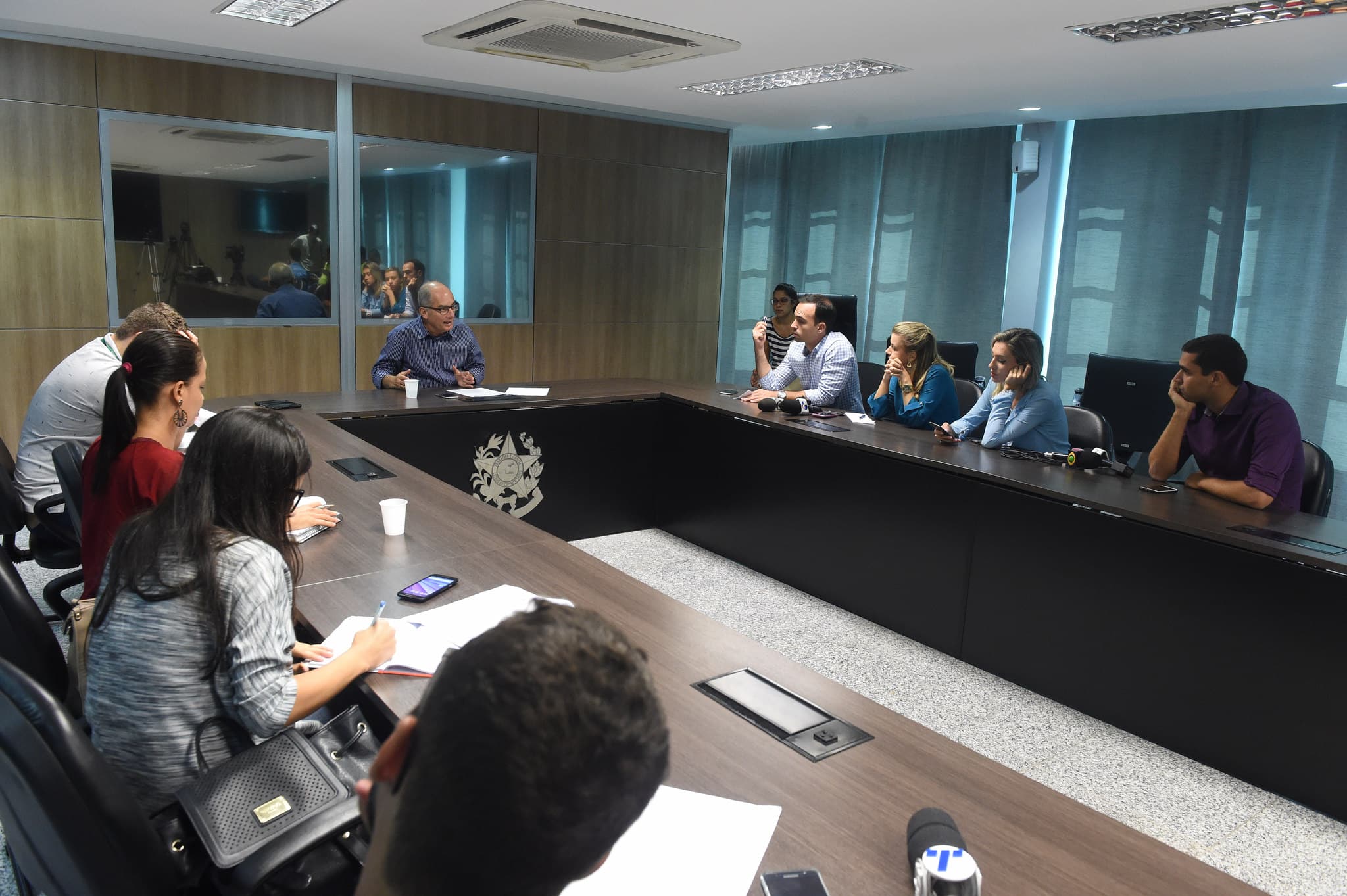 001_coletivaseduFoto: Fred Loureiro/Secom-ES