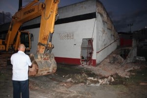 demolição estadio de guarapari